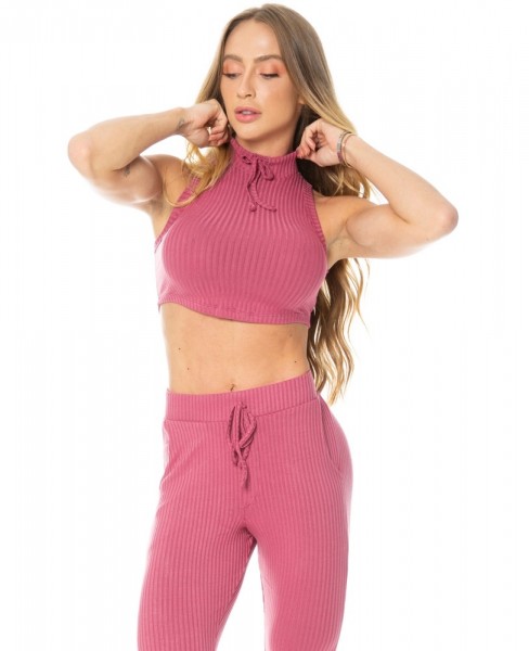 Cropped Top Cosy Rosa LET´SGYM